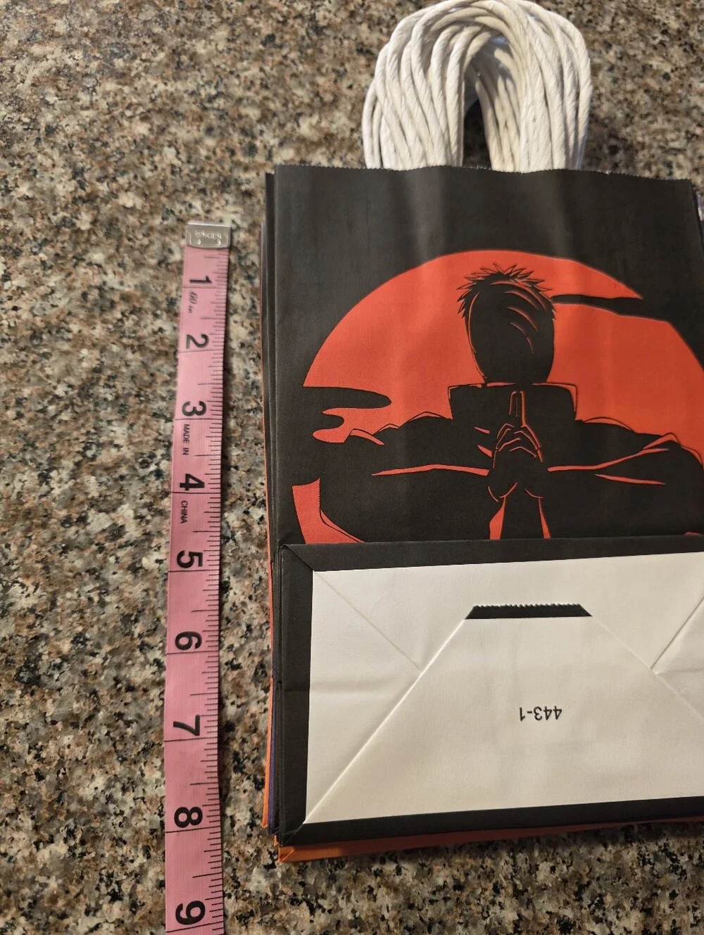 Naruto Designed Swag/Goody Bags 12 ct